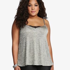 Torrid Lace Trim Cami